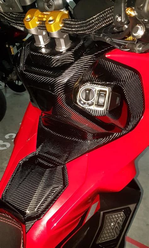 Adv150 Carbon Centre Console Motorcycles Motorcycle Accessories On