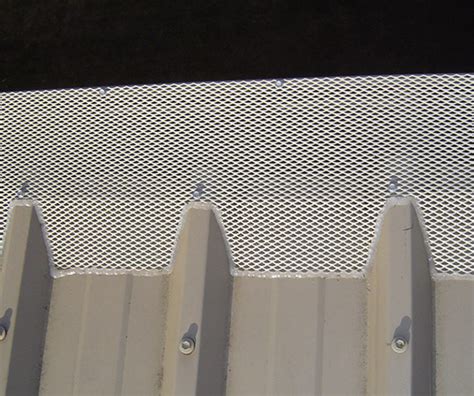 Trimdek Gutter Guard Steel Gutter Guard For Trimdek Roof Embermesh