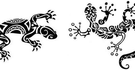 Lizard Tattoo Design Polynesian Tattoo Cool Polynesian Tattoo