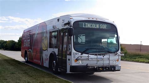 Ride On Connect Transit 2022 Proterra ZX5 40 2201 On The Pink Route To