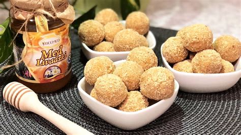 MEDENE KUGLICE HONEY BALLS KAO MED MEDENI OKUS I MIRIS KOJI MORATE