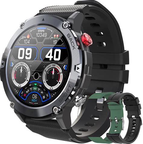 Asaile Reloj Inteligente Militar Para Hombre Llamada De Recepci N