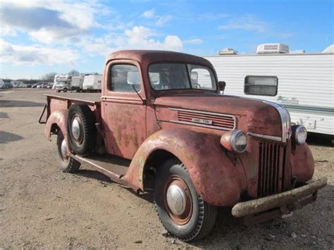 No Reserve 1940 Ford One Ton Pickup Truck Restore Or Ratrod F1 F2