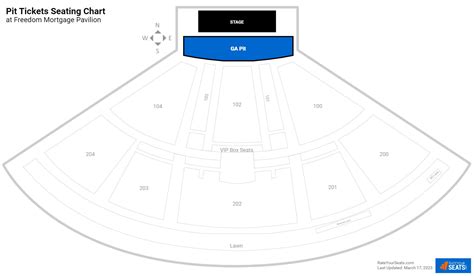 Freedom Mortgage Pavilion Pit Tickets