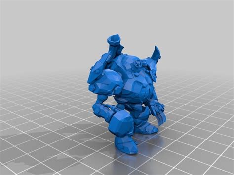 Free Stl File World Of Warcraft Fel Reaver Mount Miniature・3d Printer