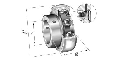 GAY XL NPP B INA Insertlager Neita
