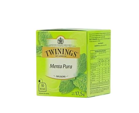 Te Twinings Menta 10 Bolsitas 17 5 Gramos Comercial Frada