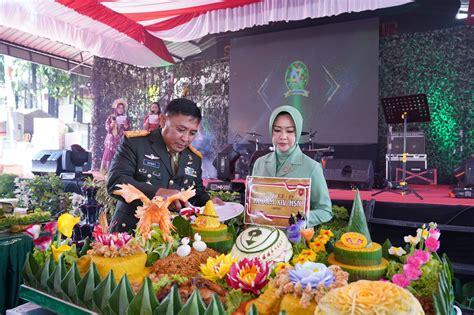 Kodam Xiv Hasanuddin Gelar Syukuran Di Hari Puncak Perayakan Hut Ke