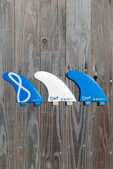 Z Sold FINS FCS FG 5 Thruster Set Manly Beach Longboarder