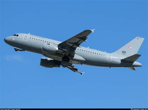 605 Hungarian Air Force Airbus A319 112 Photo By Alistair Zammit ID