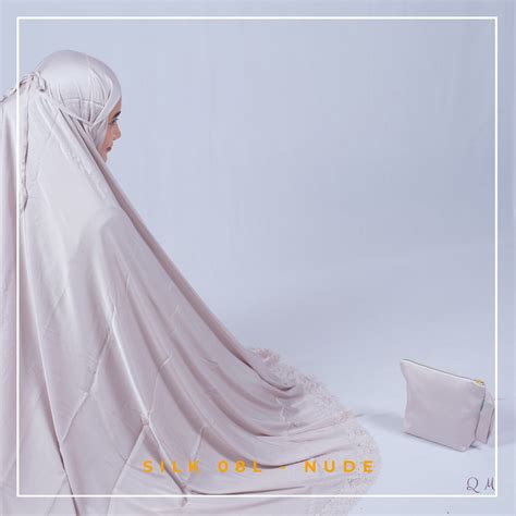 L Lace Nude Qool Muslimah