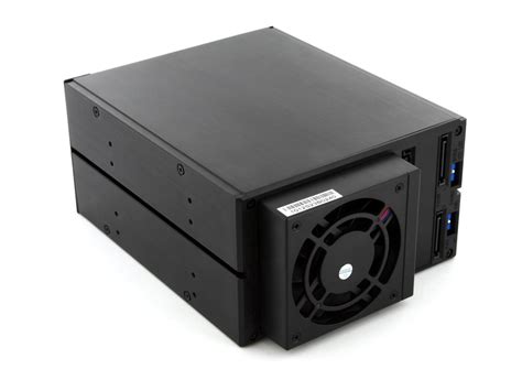 IStarUSA BPN DE230SS BLACK 2 X 5 25 To 3 X 3 5 SAS SATA Trayless Hot Swap Cage Newegg