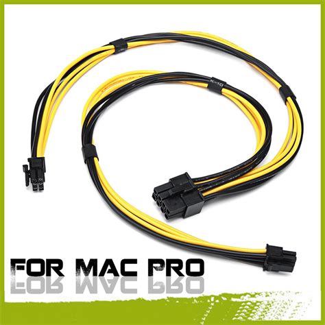 18 awg Dual Mini 6 pinos para 8 Pin Masculino pci E Vídeo Cartão