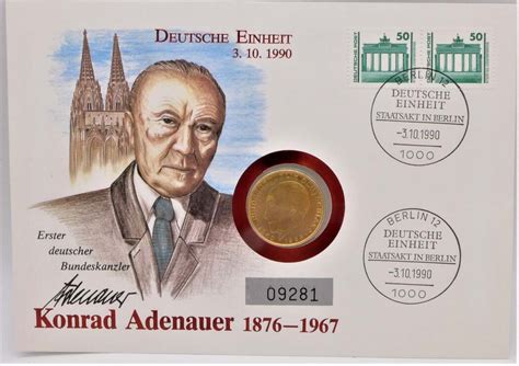 Bundesrepublik Deutschland Brd Deutsche Mark D Portait Von