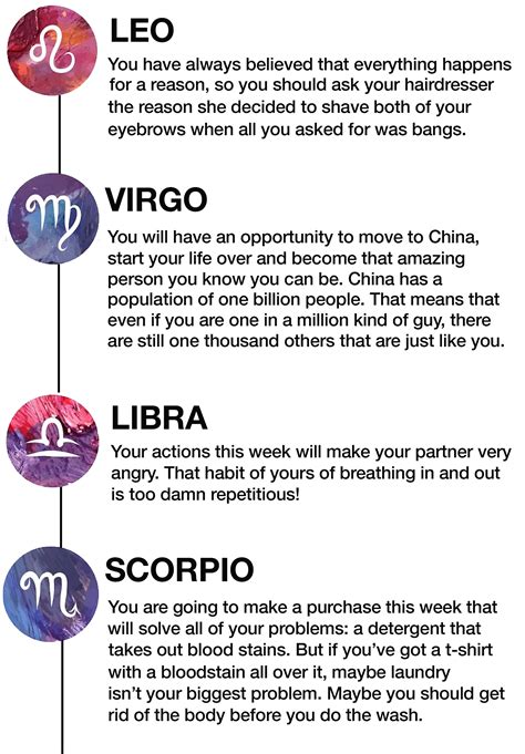 10 Things Your Monthly Vogue Horoscope Doesn't Want You To Know Image 8
