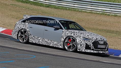 2025 Audi RS 6 Avant GT spy shots and video