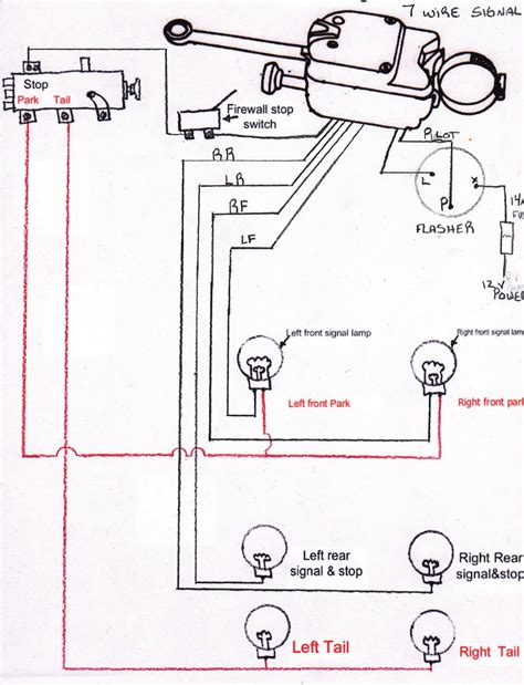 Wire Turn Signal Diagram Turn Signal And Brake Light Wirin