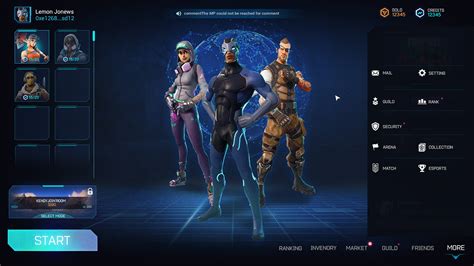 Home Screen Game Ui On Behance