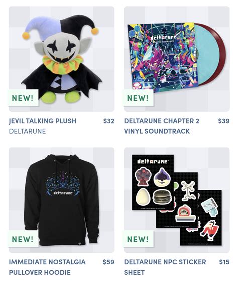 New Deltarune merch, released today : r/Deltarune