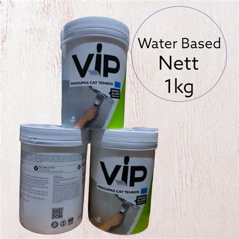 Jual Pengelupas Cat Tembok Water Based Nett 1kg VIP Avian Brand