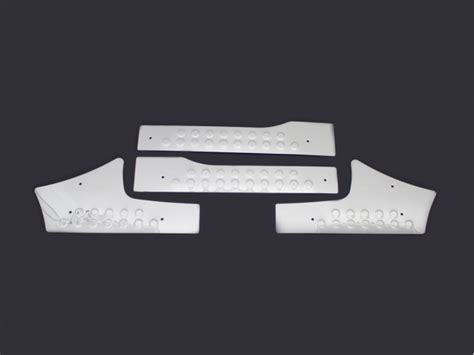Citroen Berlingo Interior Door Sill 4 Pieces Chrome 2008 As Aktif