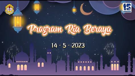 Program Ria Beraya Youtube