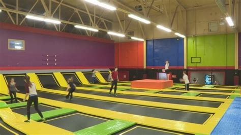 Hundreds jumping at chance to try Island's first trampoline park | CBC News