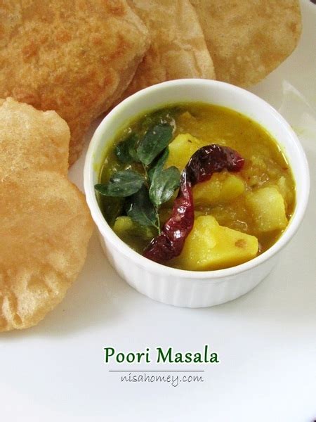 Poori Masala Recipe | Potato Masala For Poori Recipe by Nisa - CookEatShare