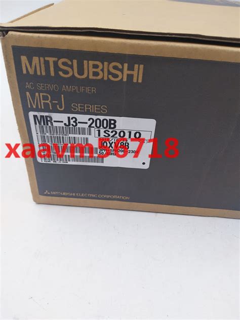 Yahooオークション 新品 Mitsubishi三菱電機 Mr J3 200b サーボア