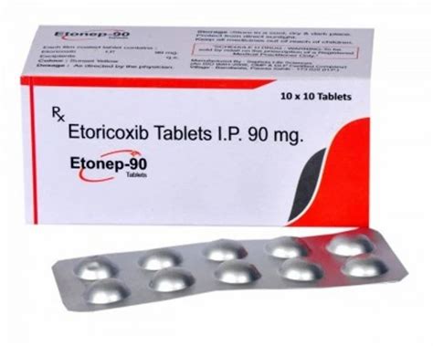 Etoricoxib Tablet Ip 90 Mg At Rs 7000 Box Pain Killers In Hyderabad