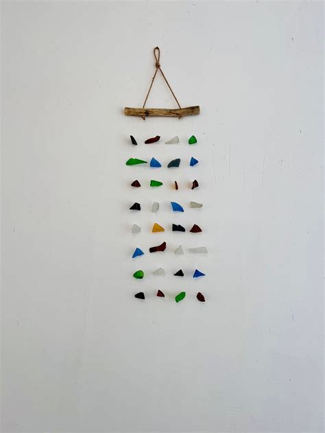 Sea Glass Mobile Seaglass Suncatcher Sun Catcher Windchime