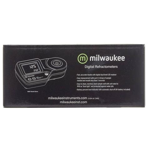 MA887 Digital Seawater Refractometer Milwaukee