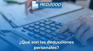 Qu Son Las Deducciones Personales