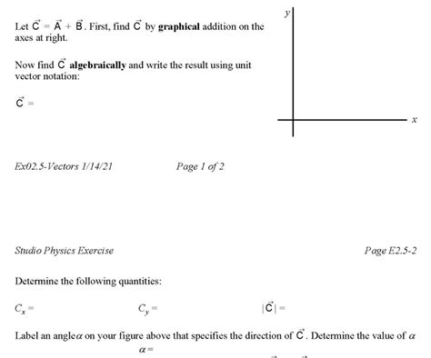 Let C A B First Find C By Graphical Addition On The Chegg