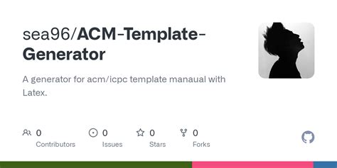 GitHub Sea96 ACM Template Generator A Generator For Acm Icpc