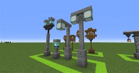 17 Lantern Designs + Tutorial Minecraft Map