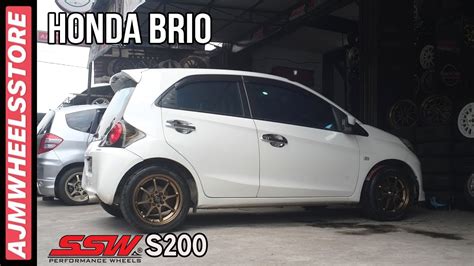 Modifikasi Honda Brio Velg Ssw S Ajmwheelsstore Youtube