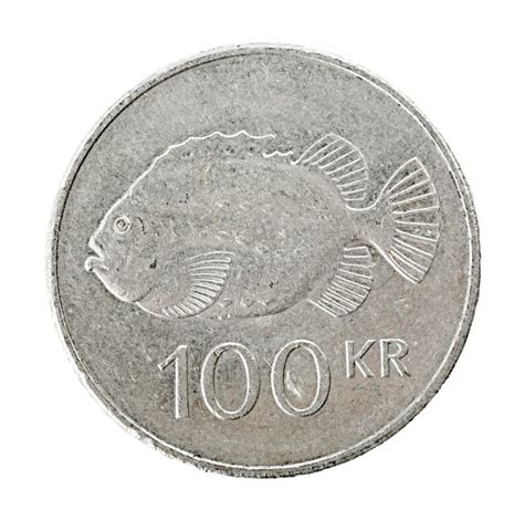 Icelandic 100 Krona Coin Stock Photo Image Of Coin Crone 54804452