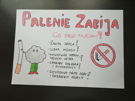 Wyniki Konkursu Na Plakat Zach Caj Cy Do Rzucenia Palenia Papieros W