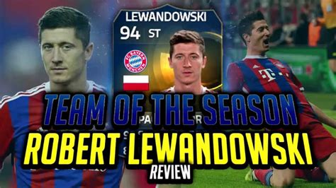 FIFA 15 Ultimate Team TOTS Robert Lewandowski 94 Player Review