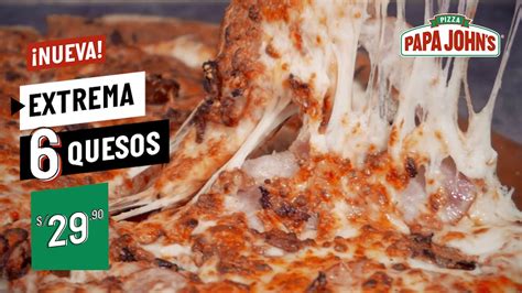 🍕¡nueva Pizza Extrema 6 Quesos A S2990 Solo Online🧀🔥 Youtube