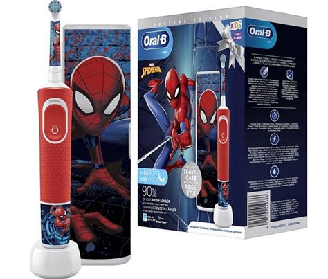 Купить НОВАЯ электрическая зубная щетка BRAUN Oral-B D100 KIDS SPIDER ...