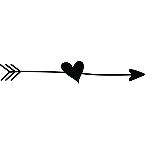 Arrow With Heart Clipart | Free download on ClipArtMag