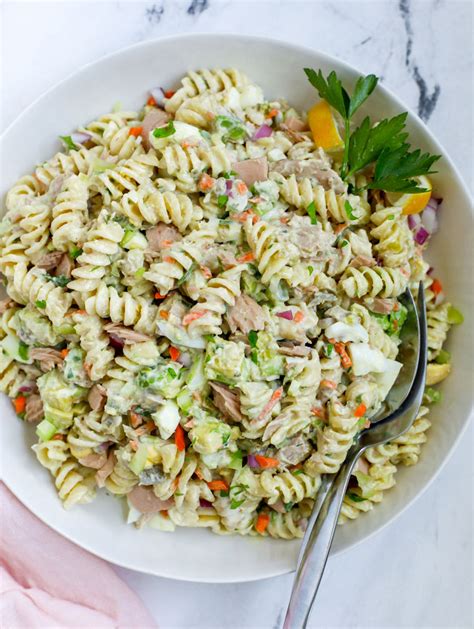 Tuna Pasta Salad Recipe Cookin With Mima