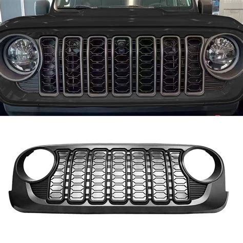 Frontgrill Sto Stange Netzgitter F R Jeep Wrangler Jk Upgrade