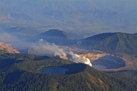 Arenal Volcano Stock Image Image Of Eruption Aerial 30944453