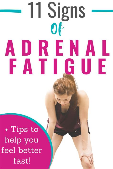 11 Signs Of Adrenal Fatigue You Shouldnt Ignore Adrenal Fatigue