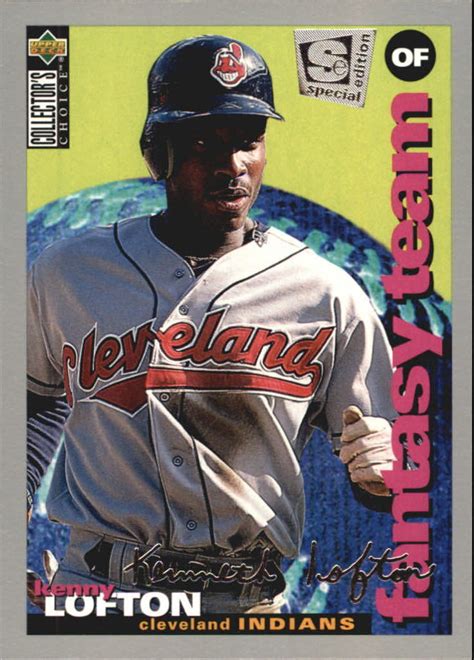 1995 Collector S Choice SE Silver Signature Baseball Card 258 Kenny