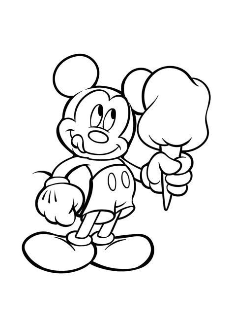 Planse De Colorat Cu Mickey Mouse Desene De Colorat