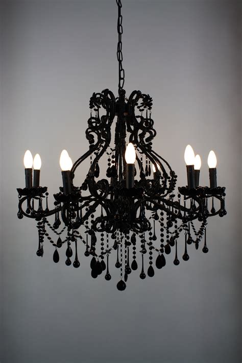 Black Chandelier Wallpaper Wallpapersafari